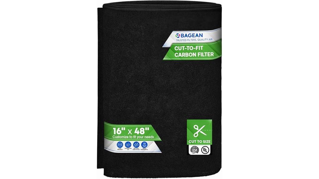 16x48 activated carbon filter
