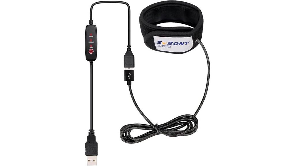 240mm usb dew heater