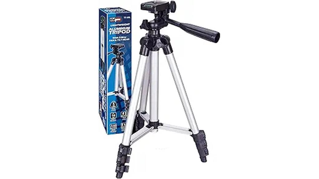 50 inch aluminum tripod