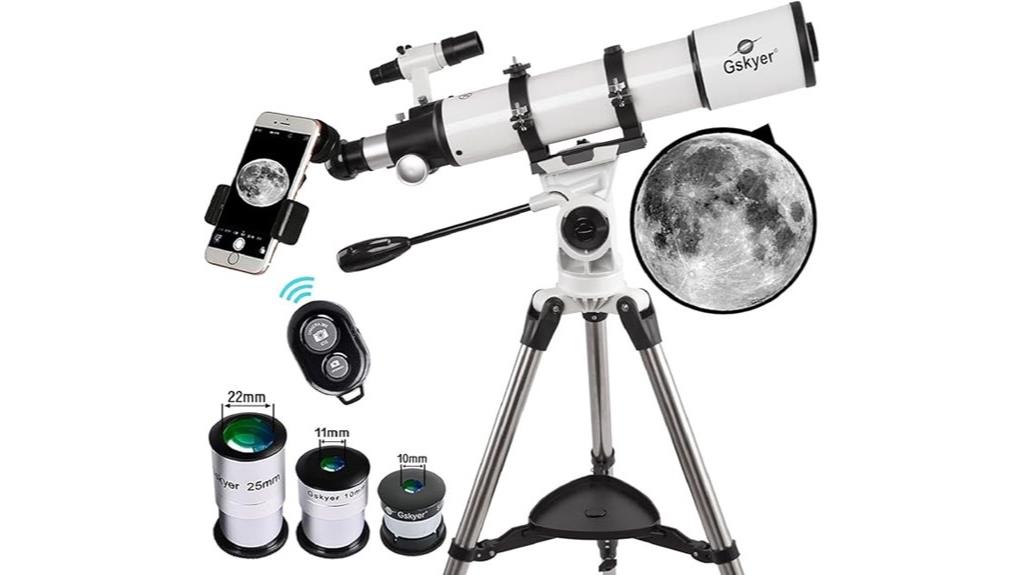 600x90mm az refractor