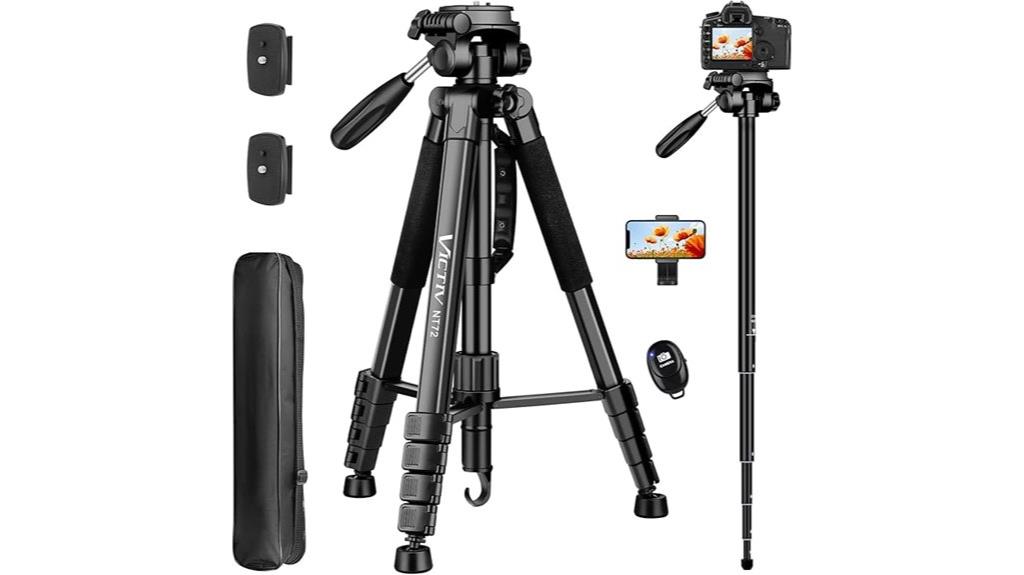 72 inch camera tripod