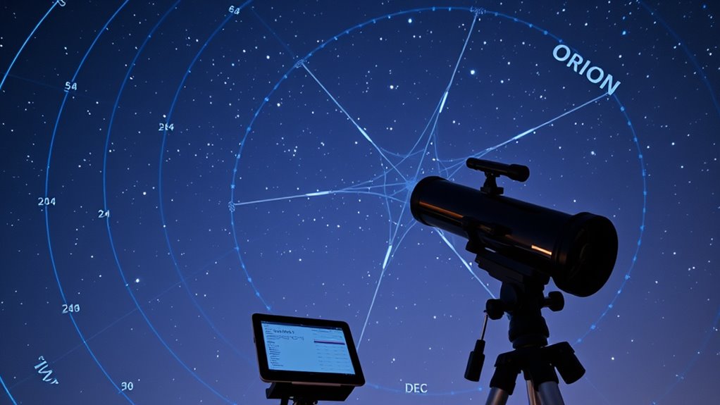 accurate celestial coordinate techniques