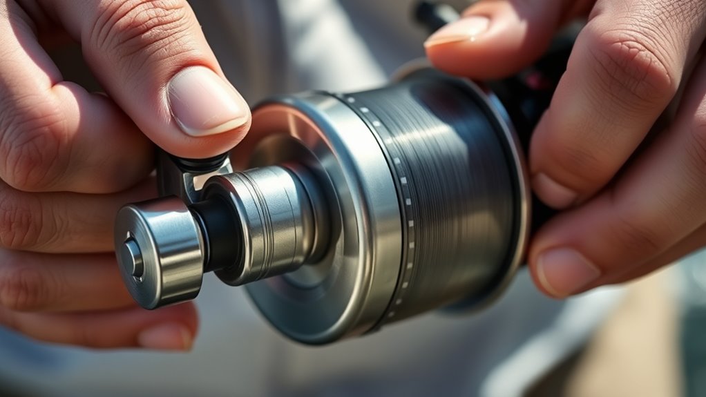 adjust spool tension properly