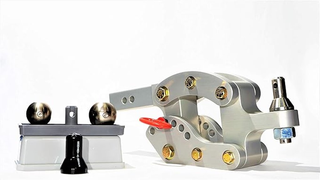 adjustable aluminum trailer hitch