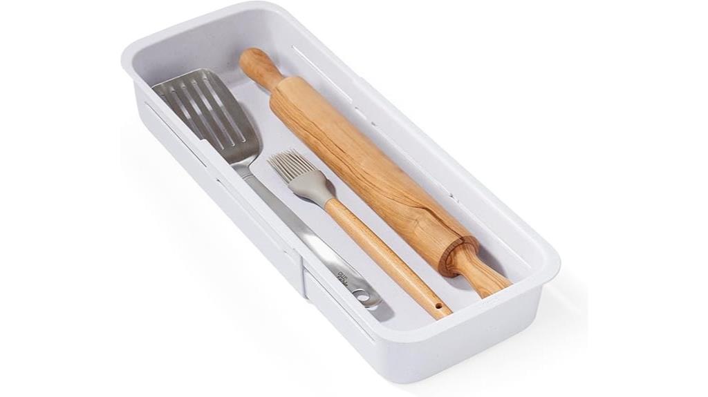 adjustable sliding kitchen organizer