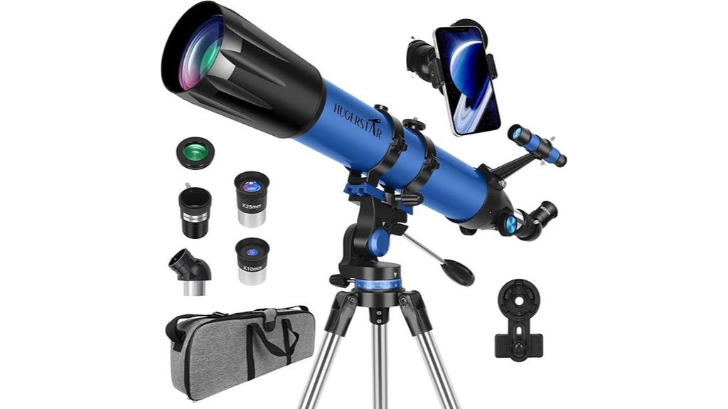 adult high power refractor telescope
