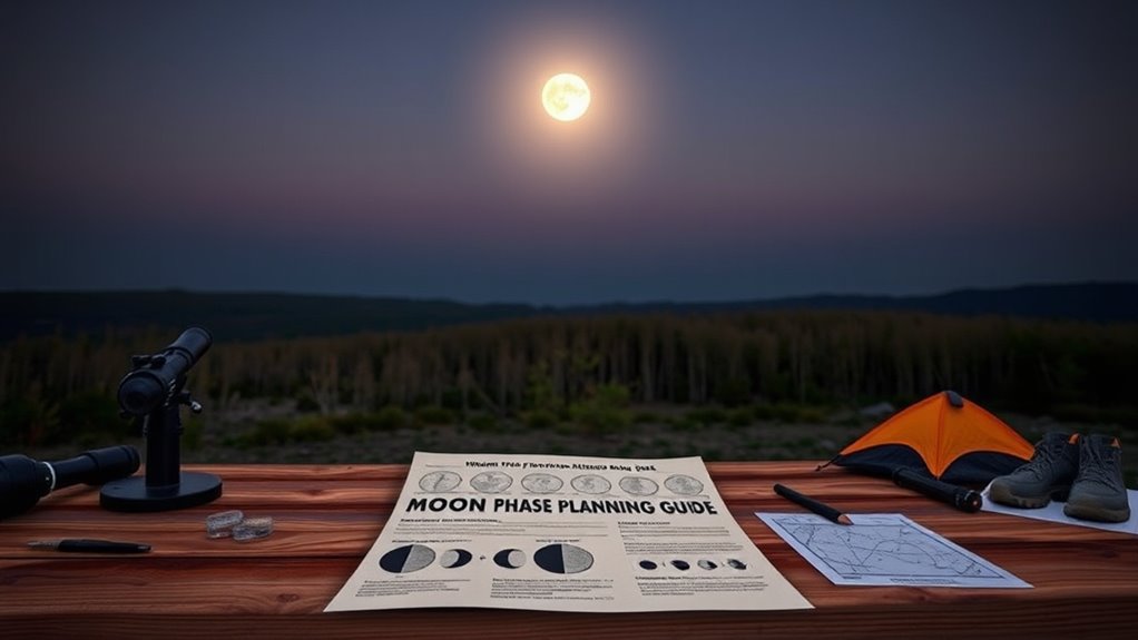 align activities with lunar phases