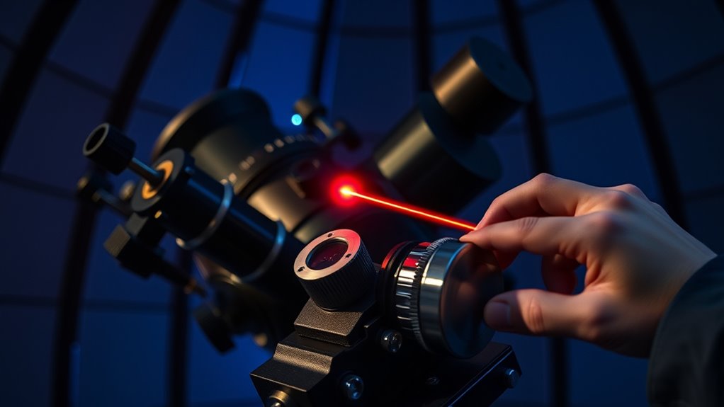 align axes with celestial poles