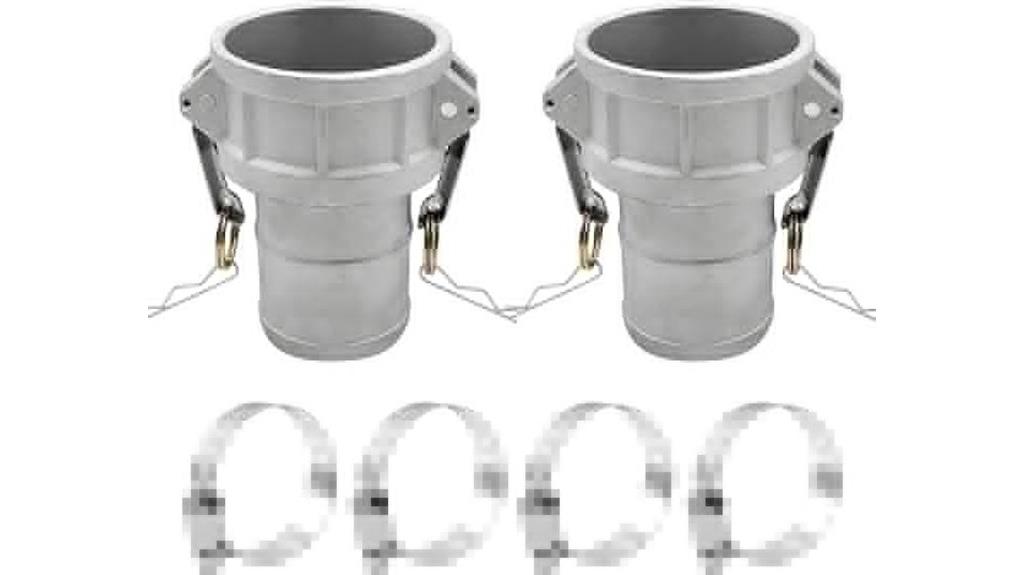 aluminum 2 inch hose fittings