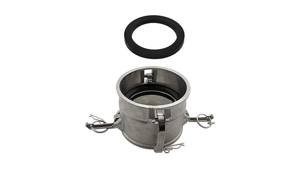 aluminum cam groove fitting