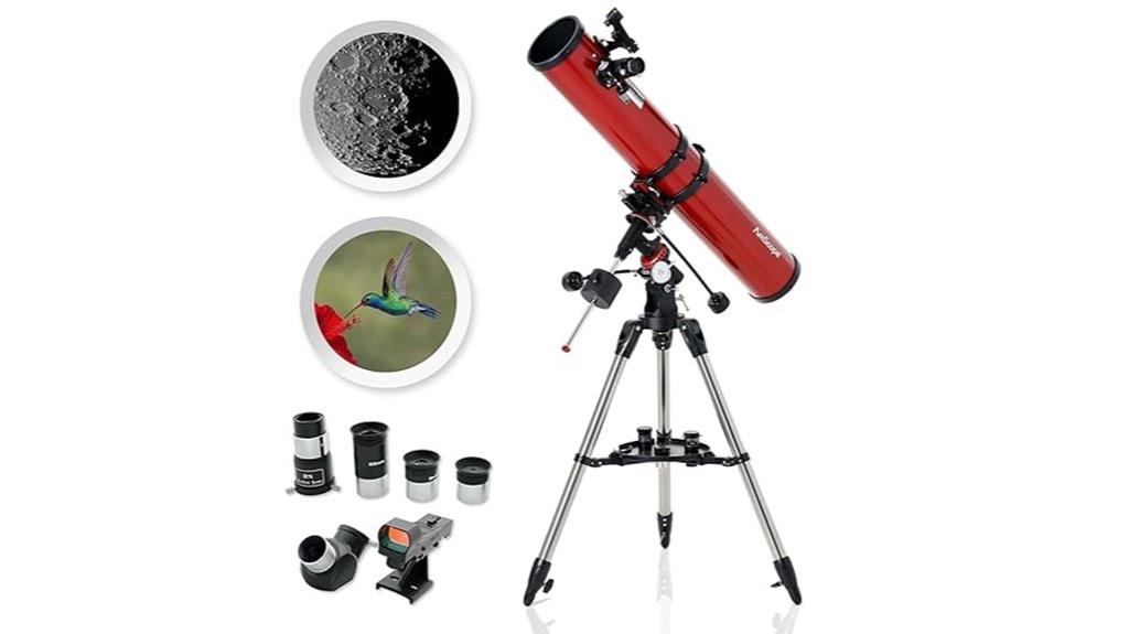 amscope reflector eq telescope