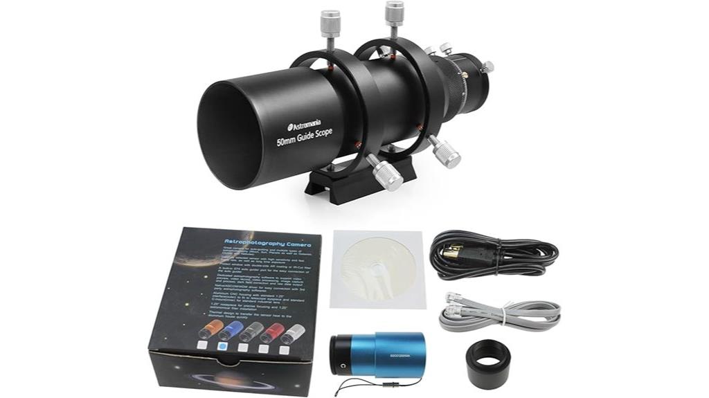 autoguiding camera set