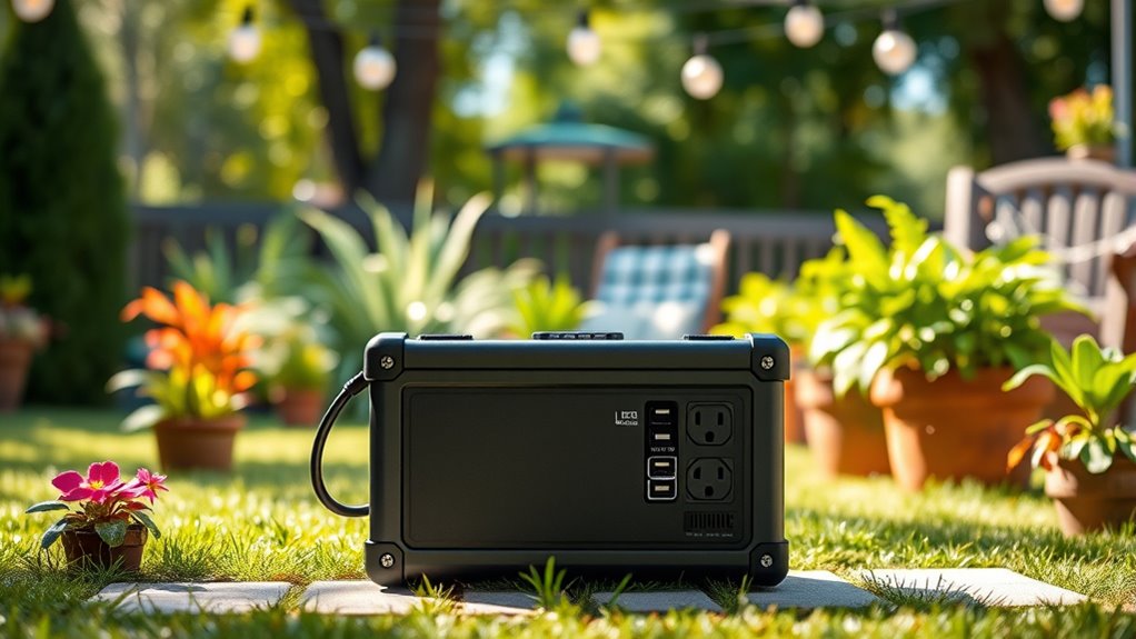 backyard battery power considerations