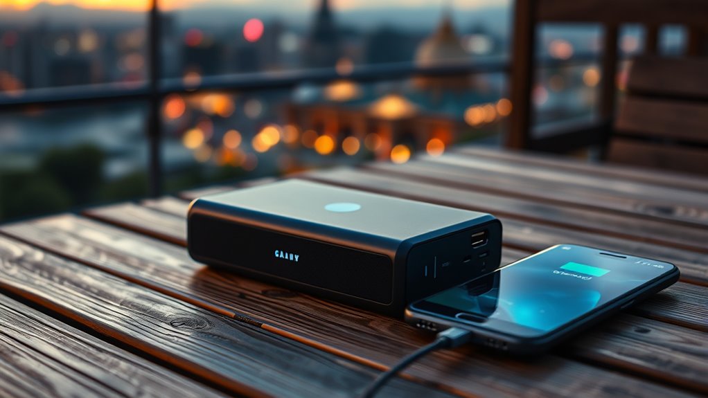 battery capacity ports recharging