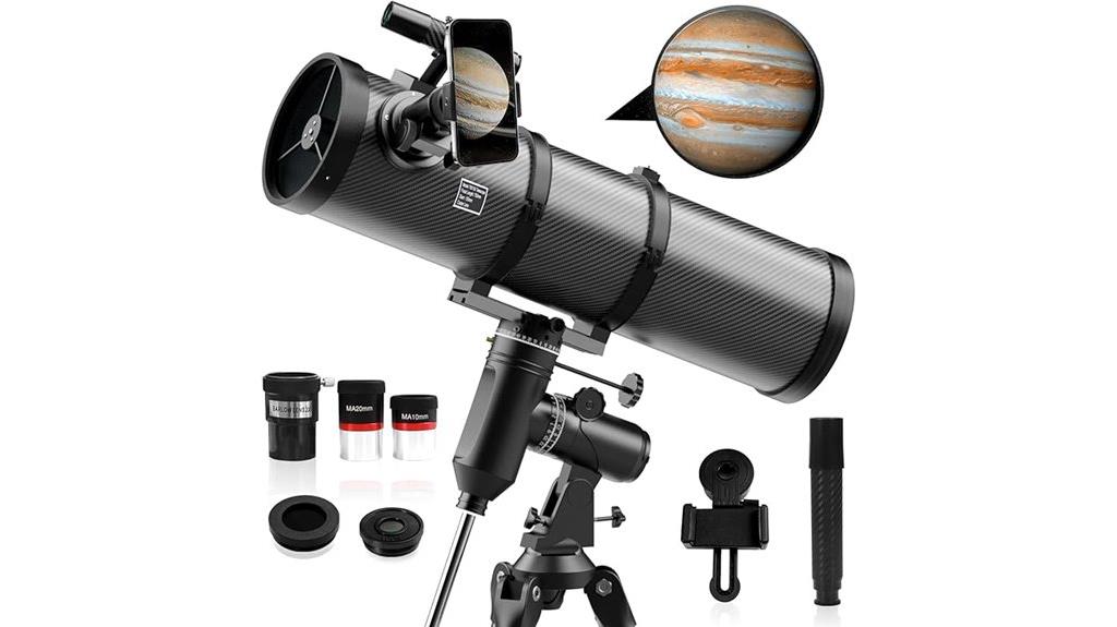 beginner reflector telescope model