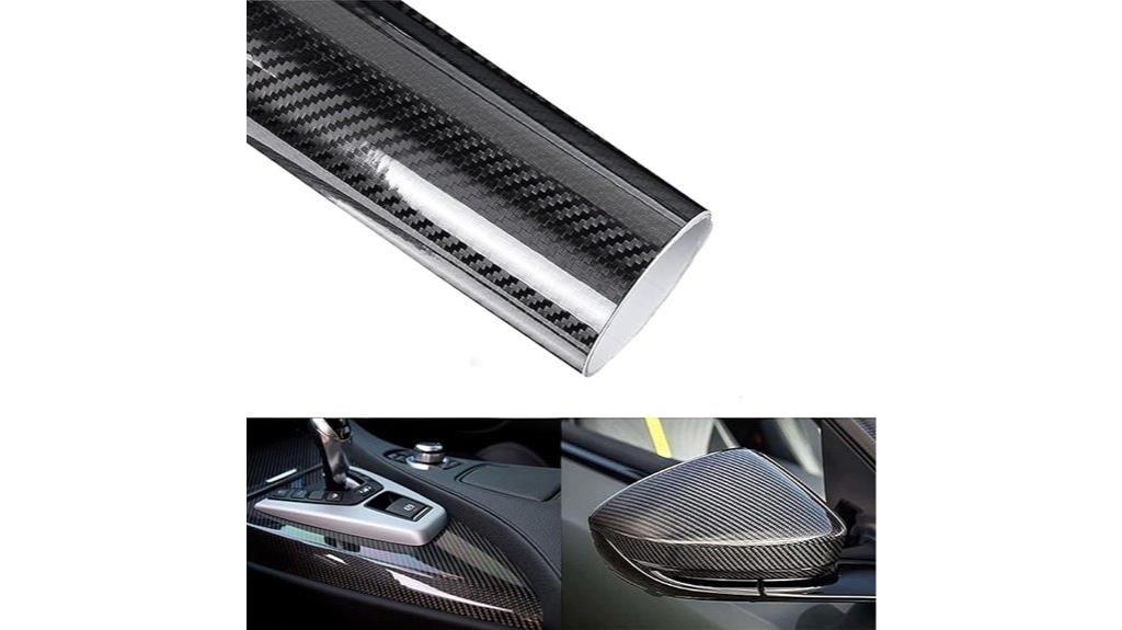 black 6d carbon wrap