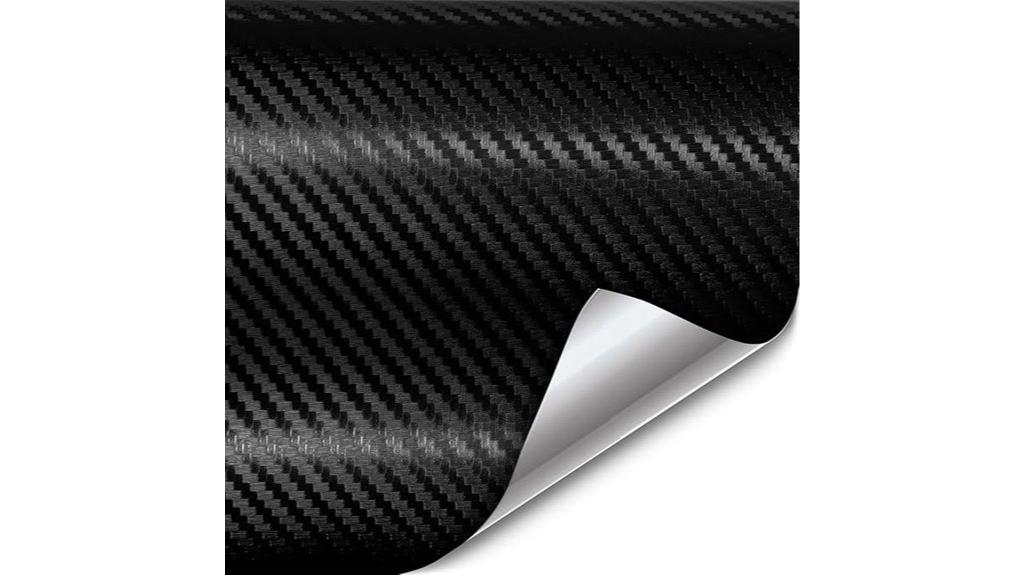 black carbon fiber vinyl