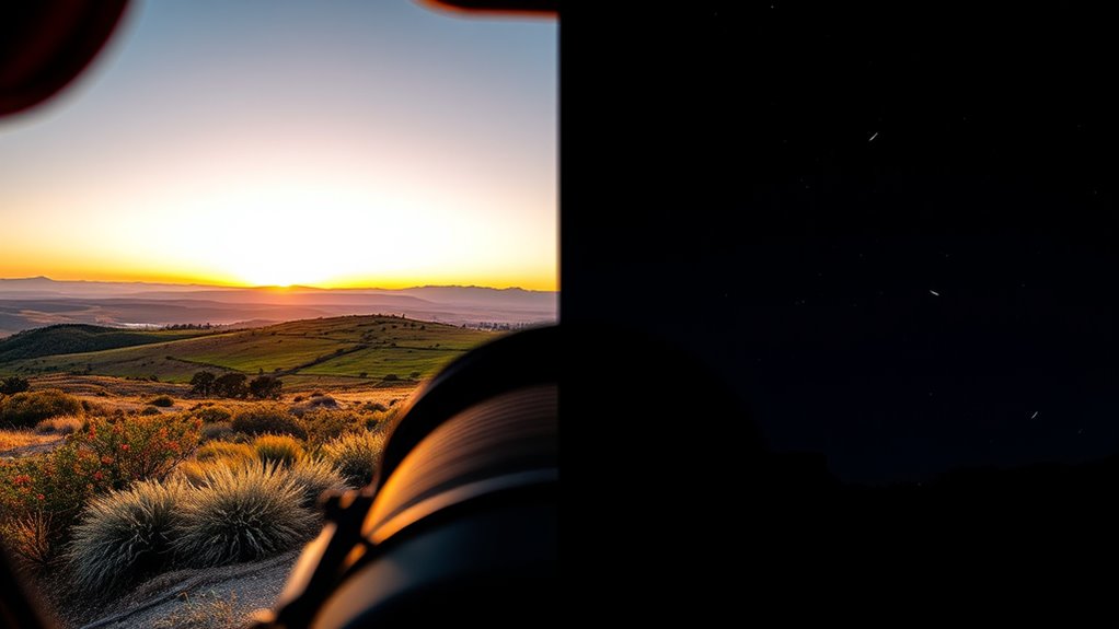 broadband filters enhance night imaging
