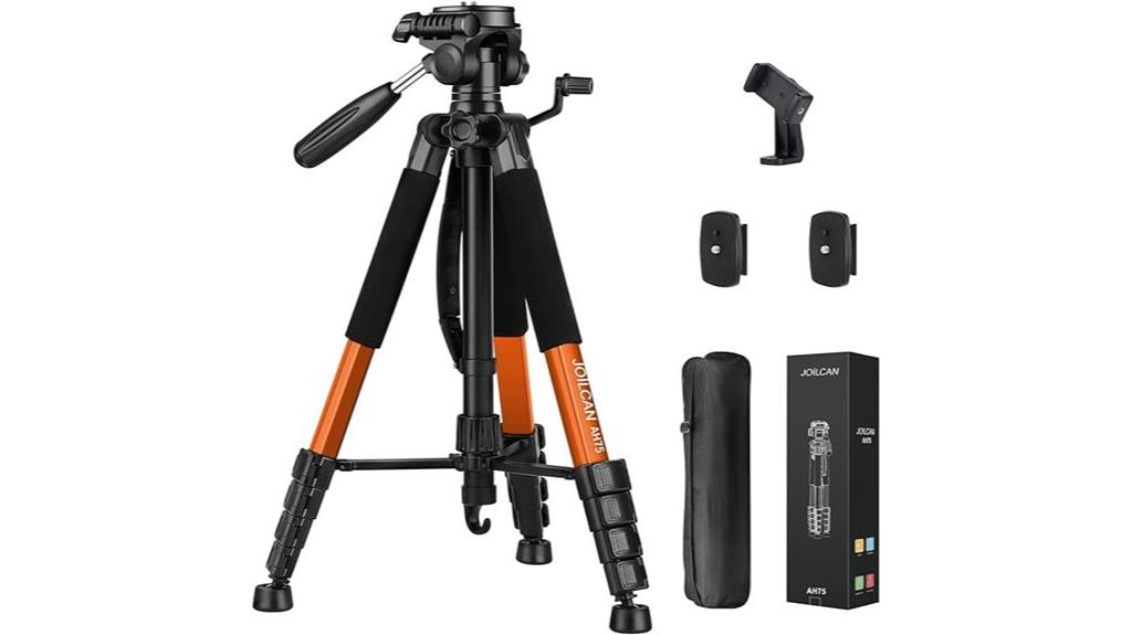 camera and phone tripods