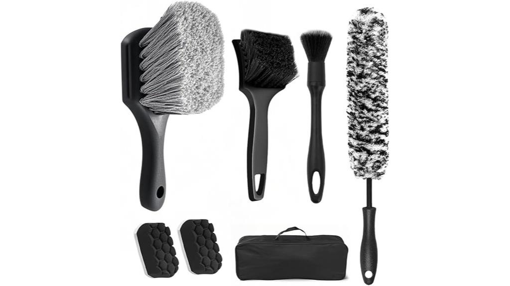 car wheel cleaning kit