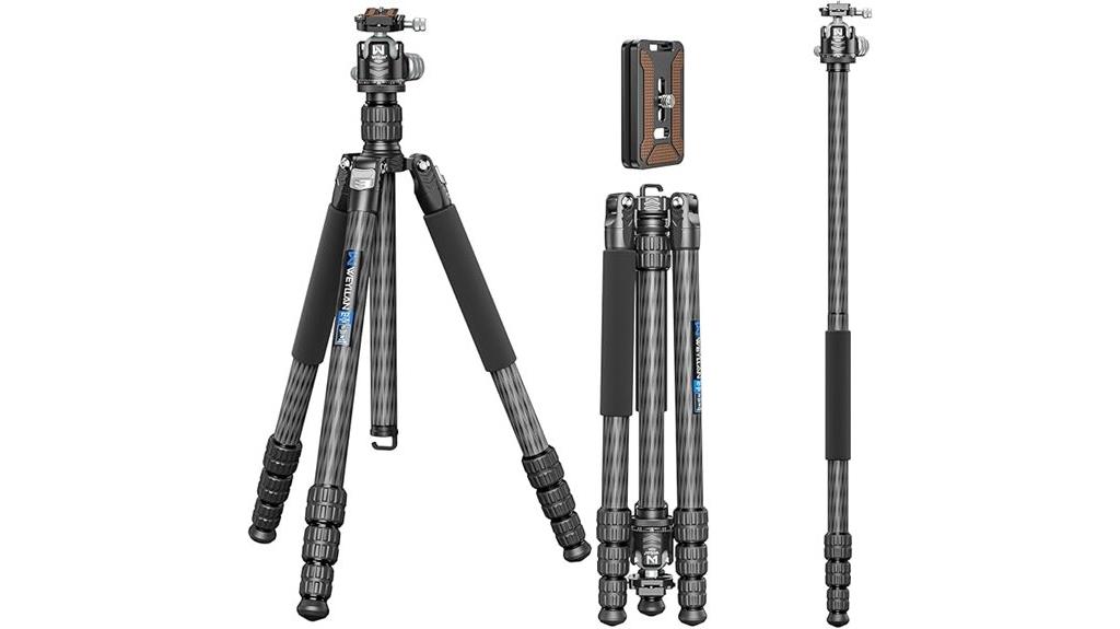 carbon fiber camera tripod