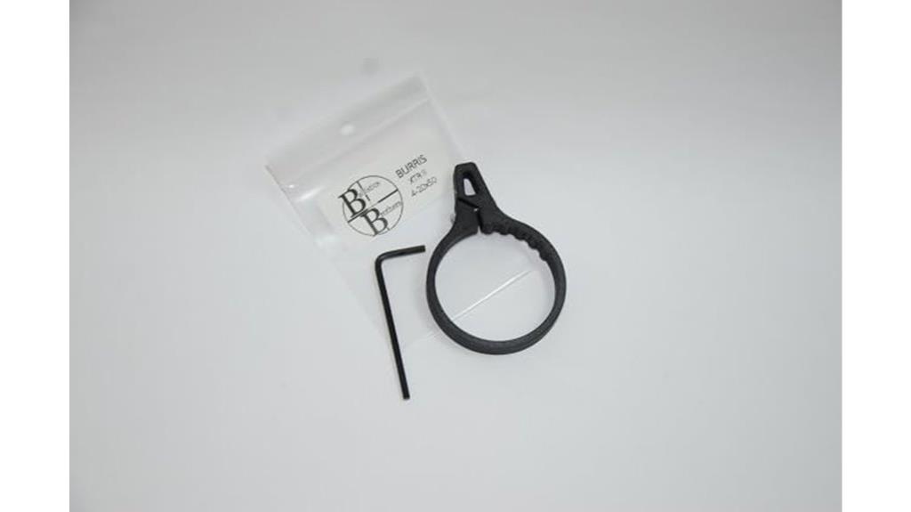 carbon fiber scope throw lever