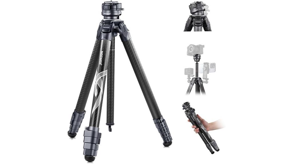 carbon fiber travel tripod