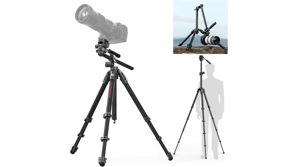 carbon fiber video tripod