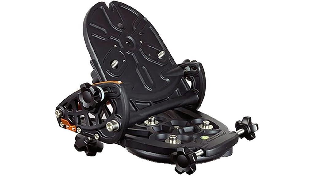 celestron black telescope wedge