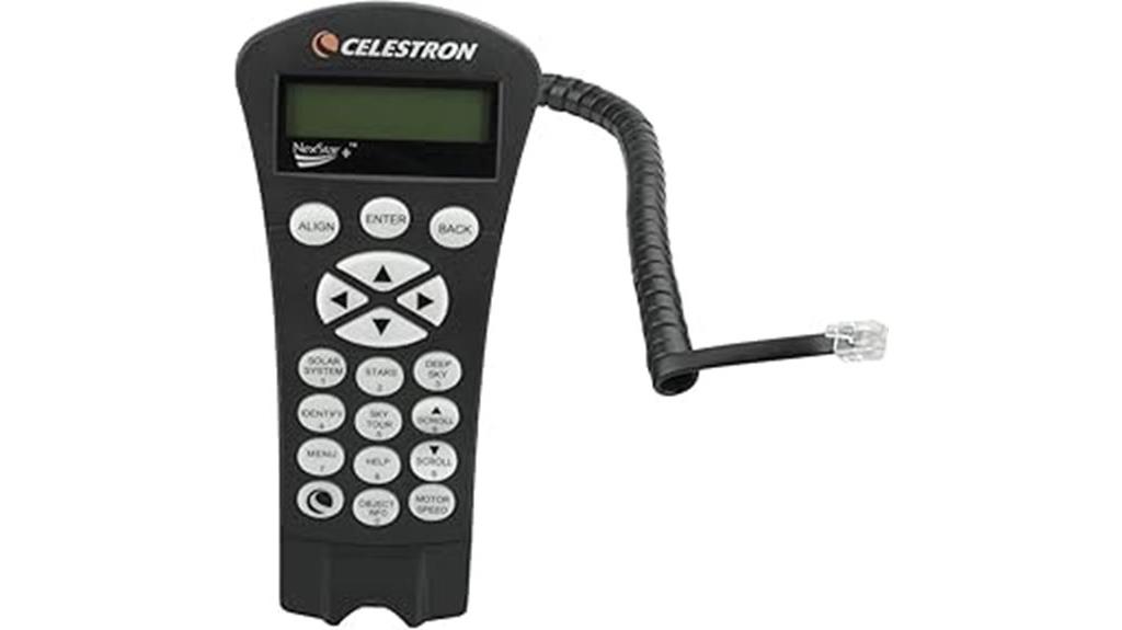 celestron telescope hand controller