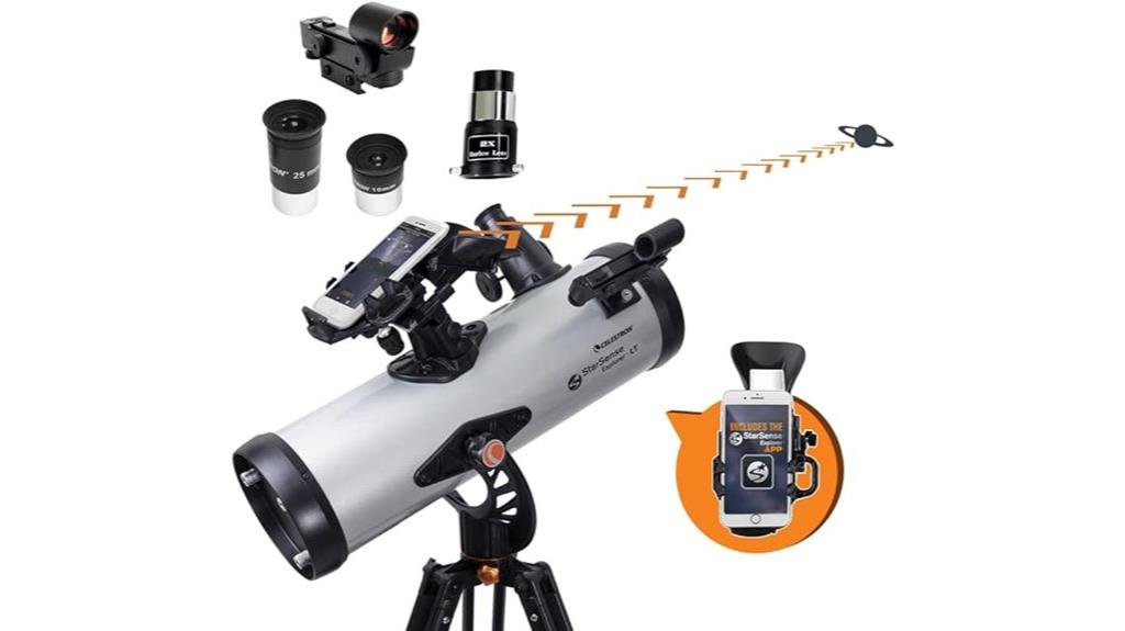celestron telescope with starsense