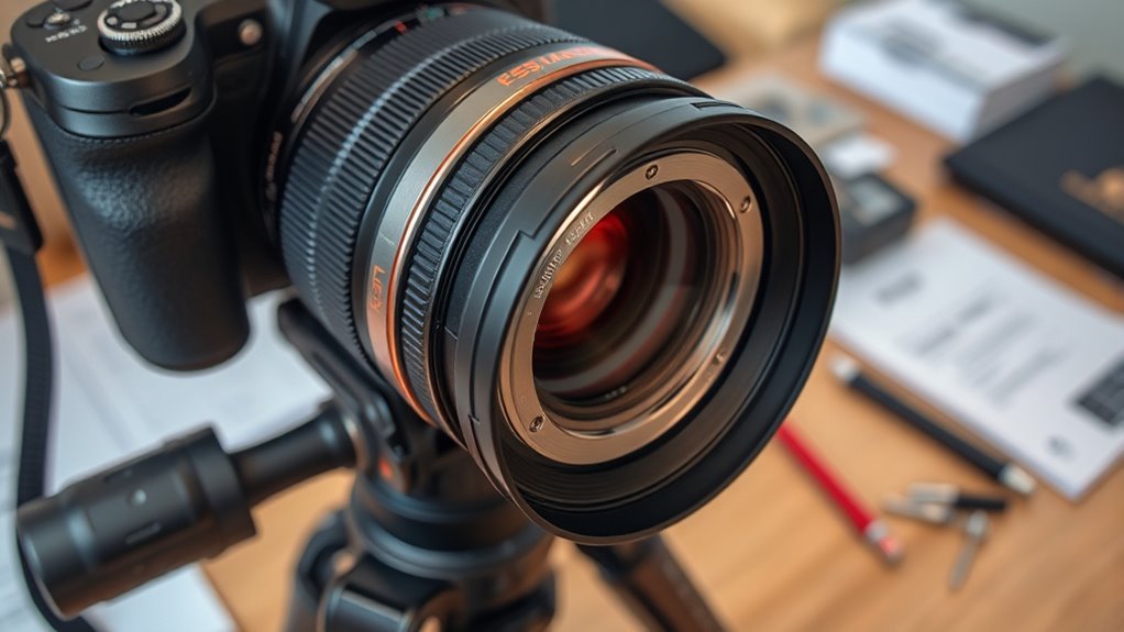 check lens and sensor