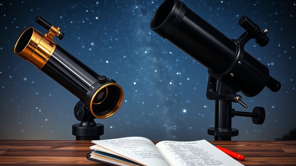 choose telescope based on preferences