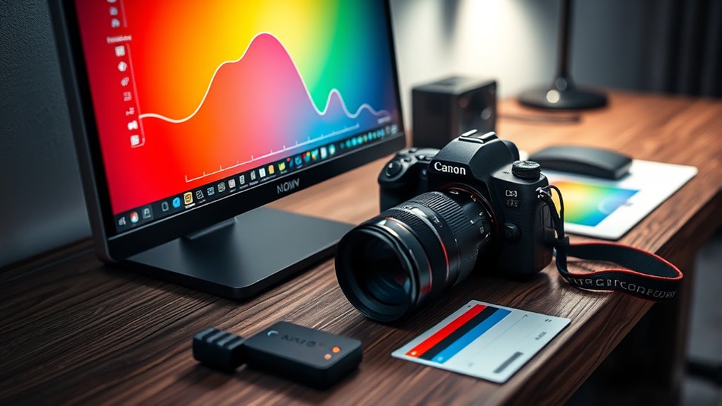 color calibration for accuracy