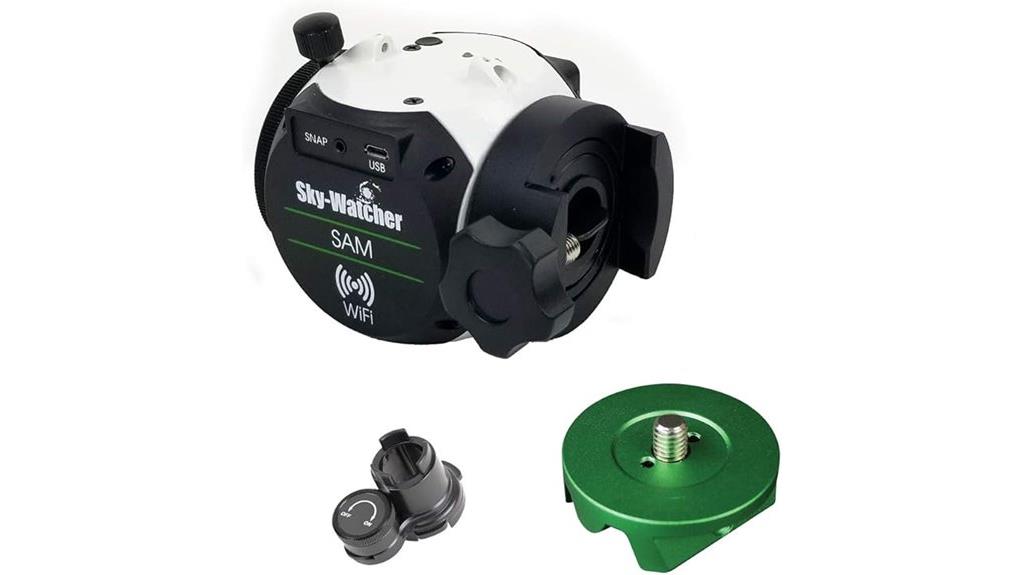 compact astronomical tracking mount