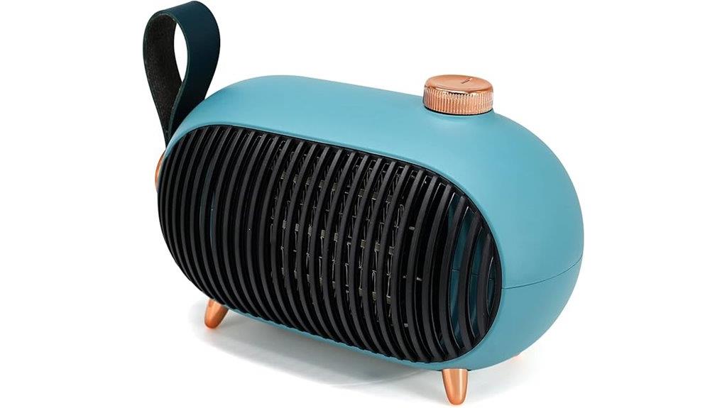 compact portable space heater