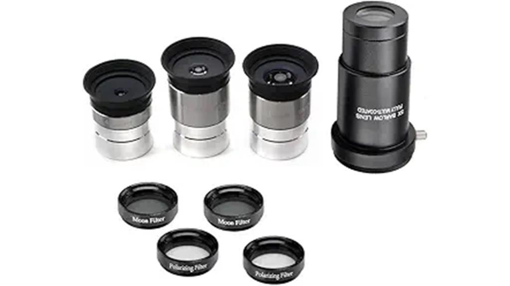 complete 4 lens telescope kit