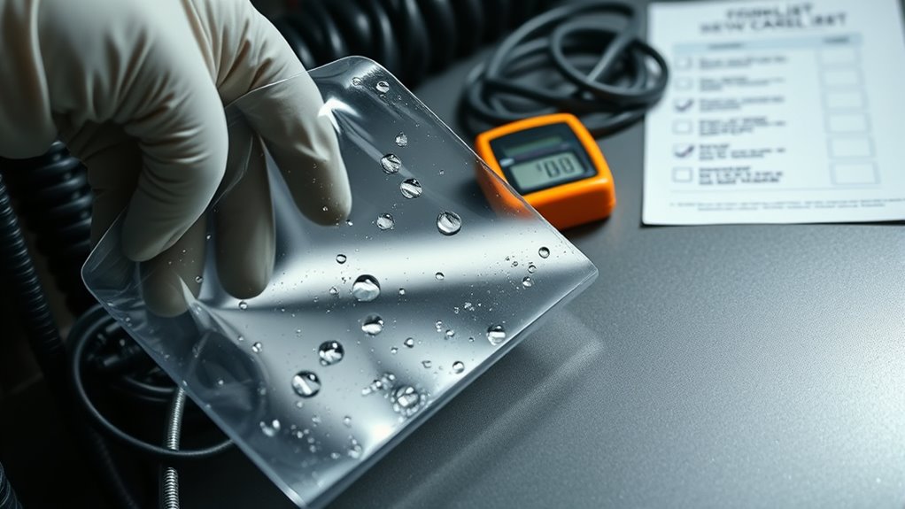 control moisture through insulation