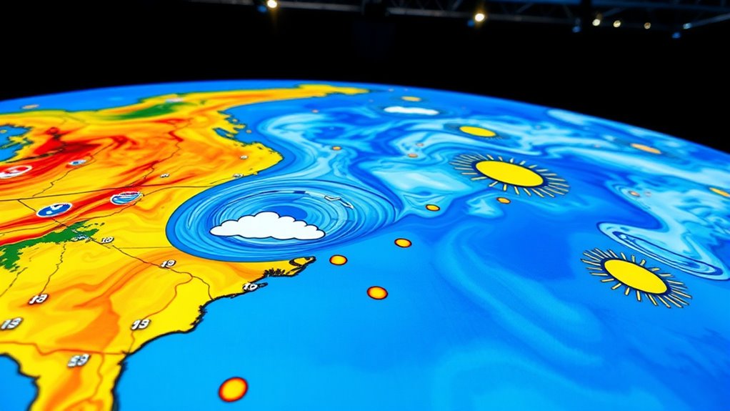 deciphering weather map symbols
