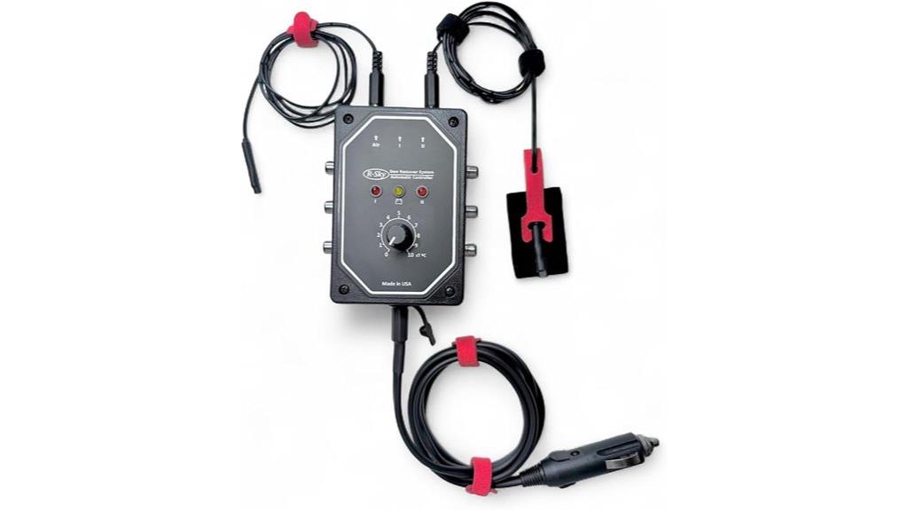 dual channel telescope heater