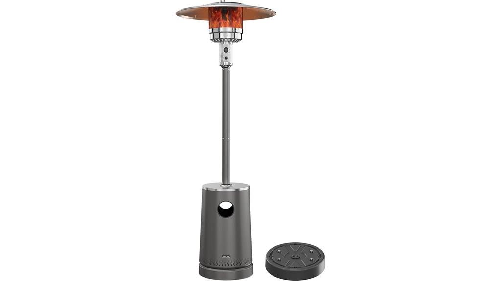 east oak 50k patio heater