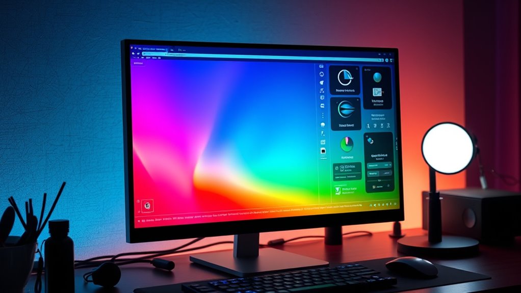 enhance visuals with masks