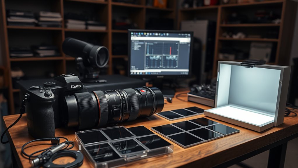 equipment setup for astrophotography