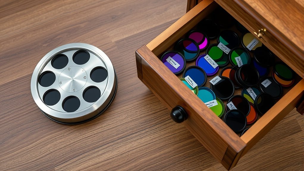 filter wheel vs drawer