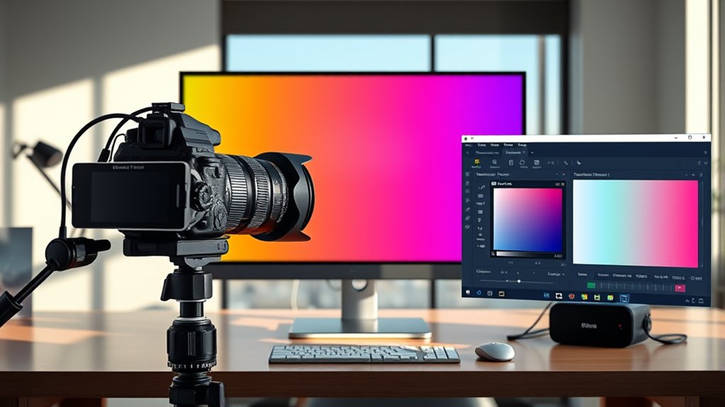 gradient correction software options