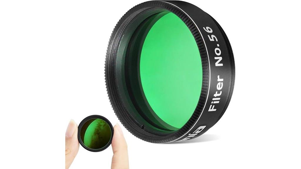 green planetary color filter