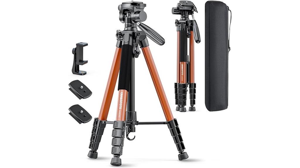 heavy duty aluminum tripod