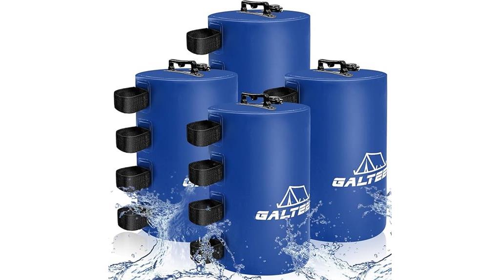 heavy tent weight set