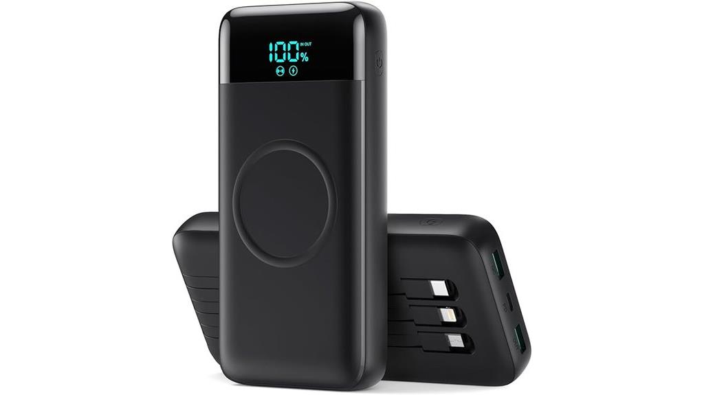 high capacity multi cable charger