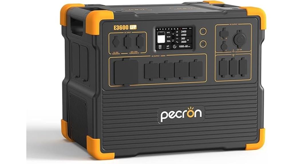 high capacity portable power station